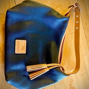 NWOT- Dooney & Bourke leather Sophie Hobo in Navy